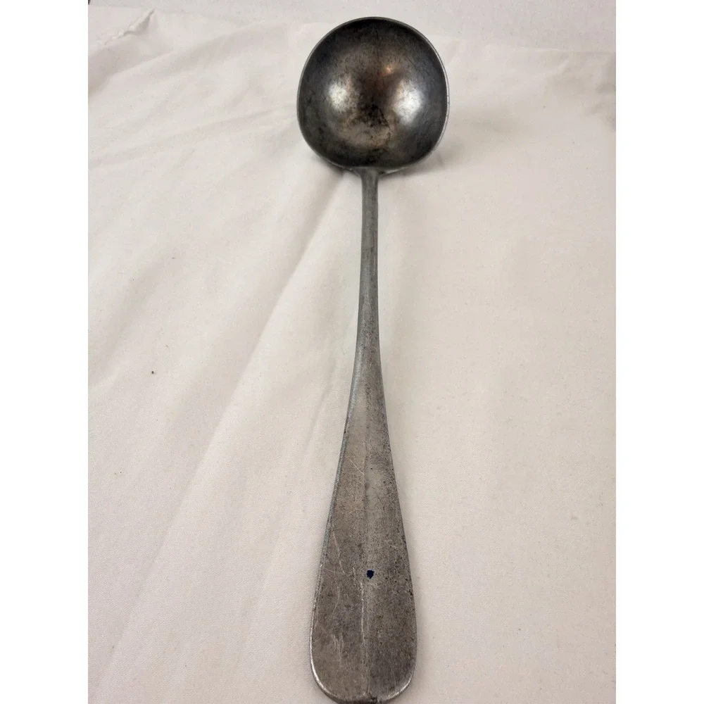 Kitchen Utensil Lot OXO Spatula EPNS Pie Server Ladle Slotted Spoon Vintage